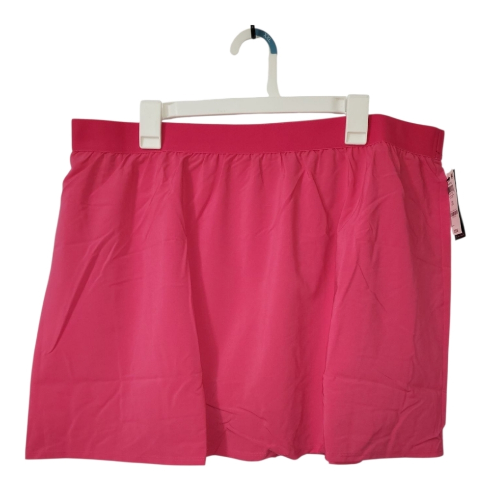 💕Ideology Fiery Pink Athletic Skort Size 2x New Quick Dry Plus